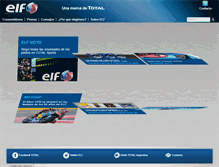 Tablet Screenshot of elf.com.ar
